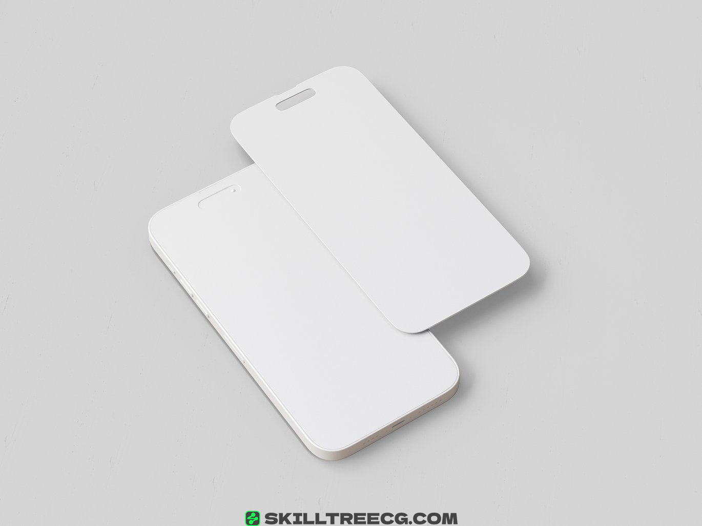 图片[2]-Clay Smartphone Screen Mockup Set（299509）-技能树